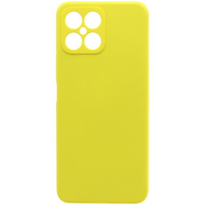 Силиконовый чехол SILICONE CASE NEW ERA для Honor X8 желтый