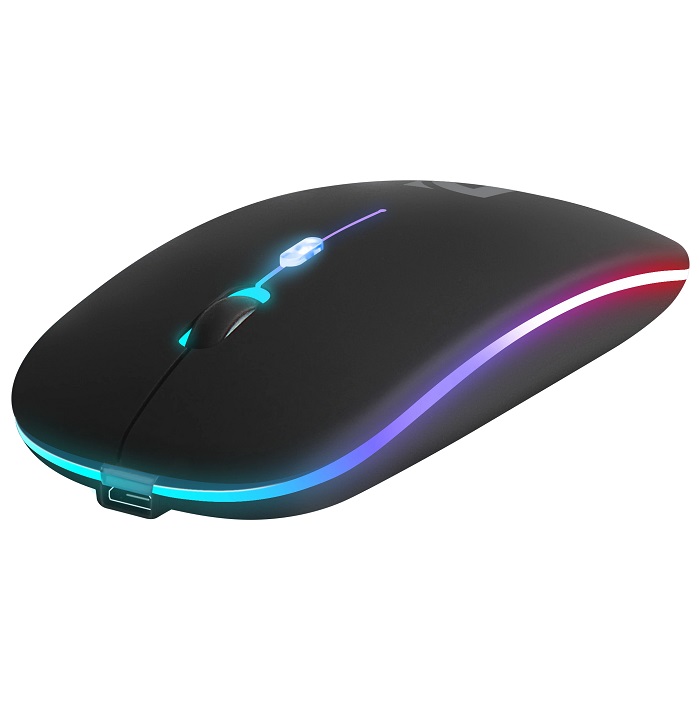 Мышь БП DEFENDER Coda MB-261 белый,2.4ГГц+BT,радужн