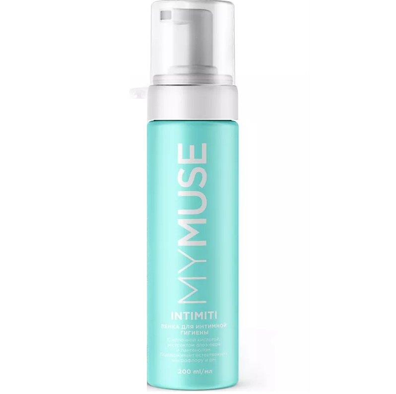 Пенка для интимной гигиены MYMUSE для чувствительной кожи 200 мл 145015