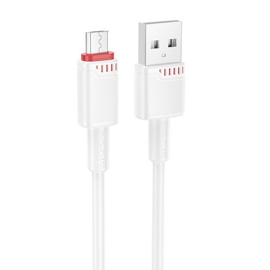 Кабель USB <--> Lightning  1.0м BOROFONE BX110 White