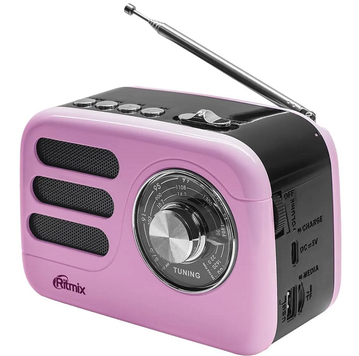 Радиоприемник RITMIX RPR-033 Pink
