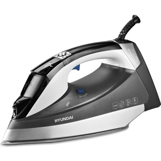 Утюг Hyundai H-SIP3100 серый/серебристый