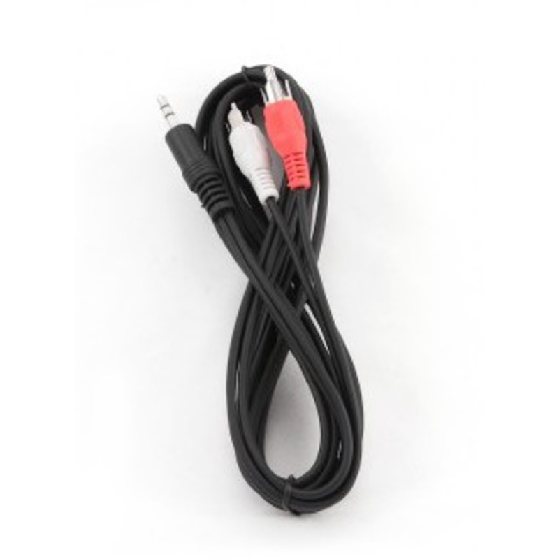 Кабель Jack 3.5 <--> 2RCA 1.5м GEMBIRD CCA-458