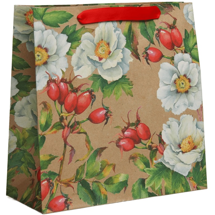 Пакет крафтовый квадратный For you, 30 × 30 × 12 см    7183922