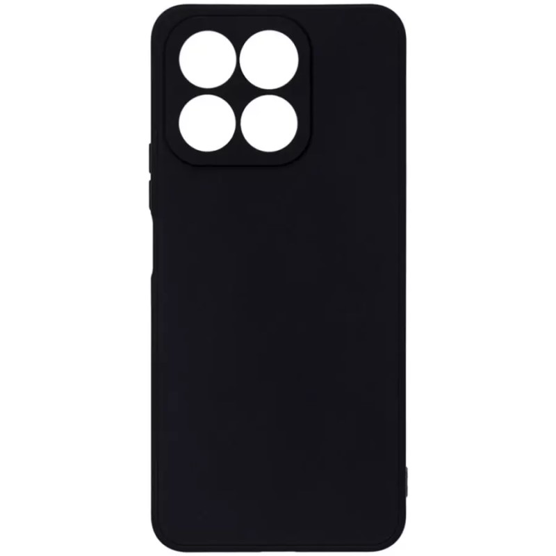 Задняя накладка ZIBELINO Soft Matte для Honor 8A/8A Prime/8A Pro/Y6 2019/Y6S (черный) с микрофиброй