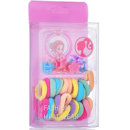 Набор резинок/заколок для волос  "Звездочки" 35 предметов УТМ01435976