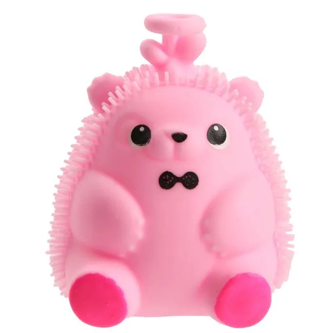 Игрушка на палец на резинке Ёжик светящаяся