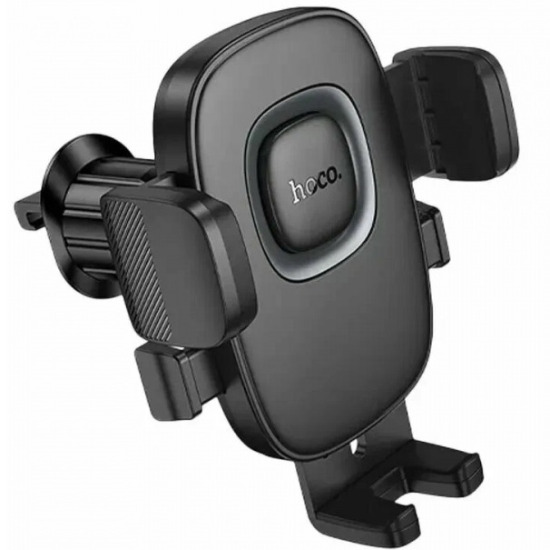 Автомобильный держатель HOCO H75 Black metallic