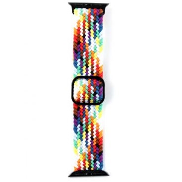 Ремешок XO BT06B 42/44/45/49мм (радужный) с цветной пряжкой