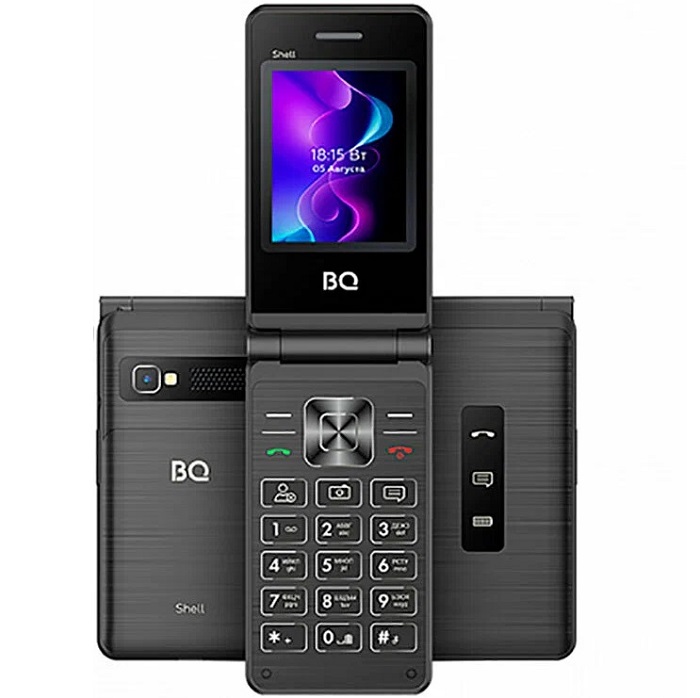 Телефон BQ 2411 Shell Black