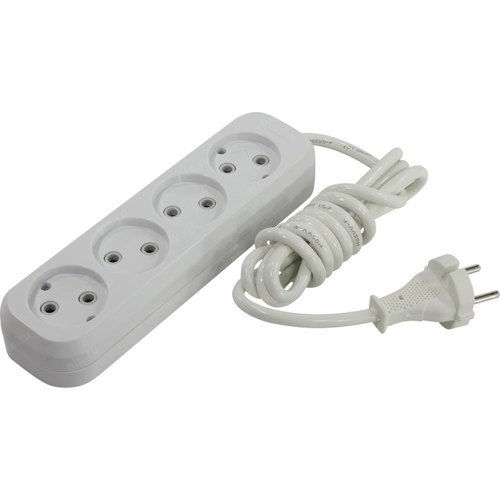 Сетевой удлинитель  2.0м SMARTBUY SBE-10-4-02-N 4 гнезда, белый