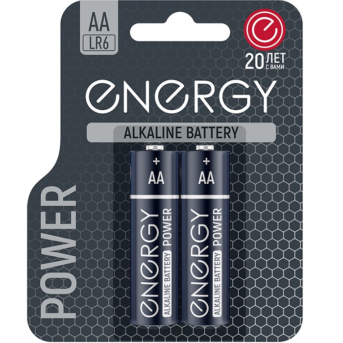 Элемент питания ENERGY LR06 Power BL-2 (2/20/160)