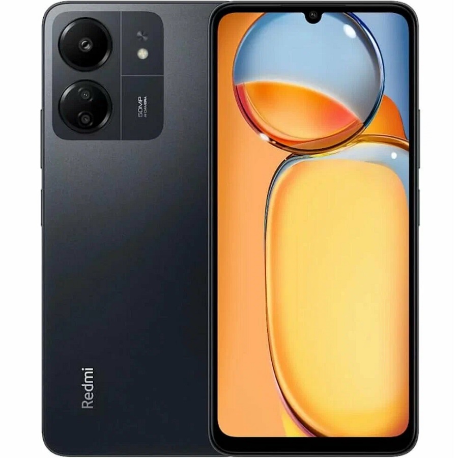 Смартфон Xiaomi Redmi 13C 4/128Gb Черный