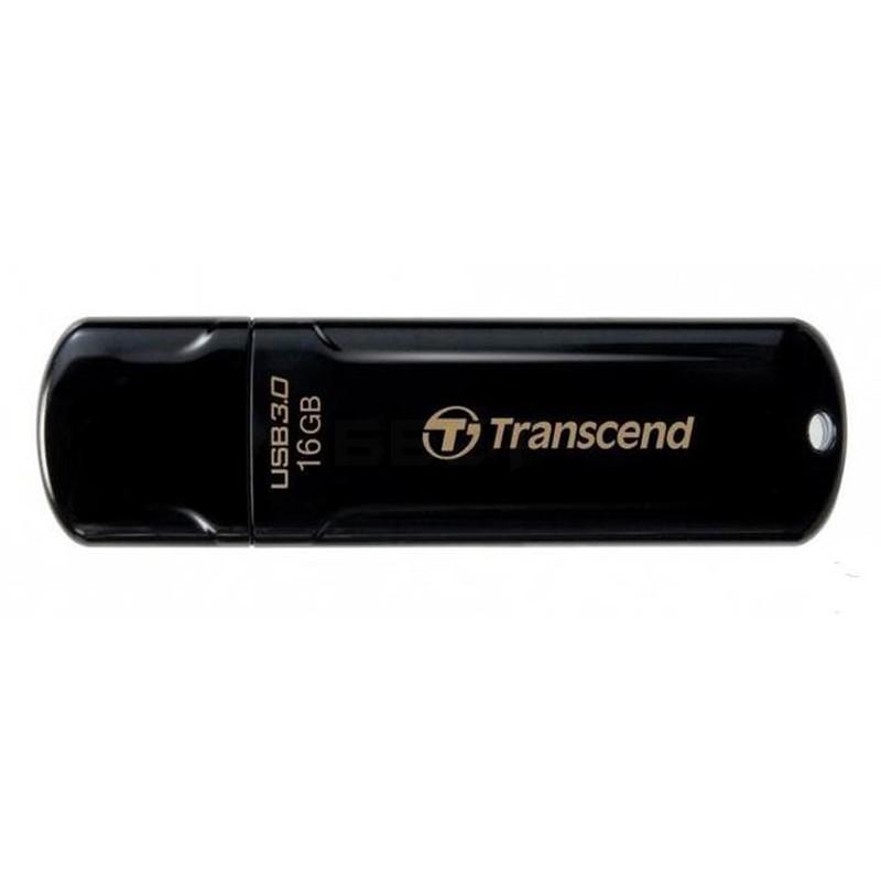 USB 16Gb Transcend JetFlash 700 Black USB 3.0 (75Mb/s-12Mb/s)