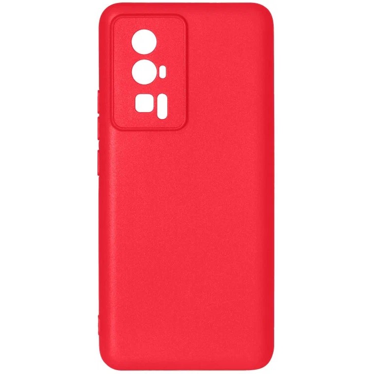 Силиконовый чехол DF для Xiaomi Poco F5 Pro DF poCase-15 (red)