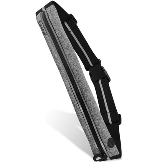 Сумка на пояс EARLDOM ET-S3, водонепроницаемый, для бега, серый