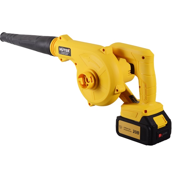 Воздуходувка аккумуляторная HUTER CB-20Li EA+ (в комплекте с 1 АКБ и зу)