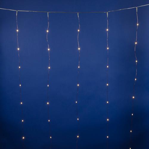 Гирлянда "Занавес", 1.5 х 1 м, со статическим свечением