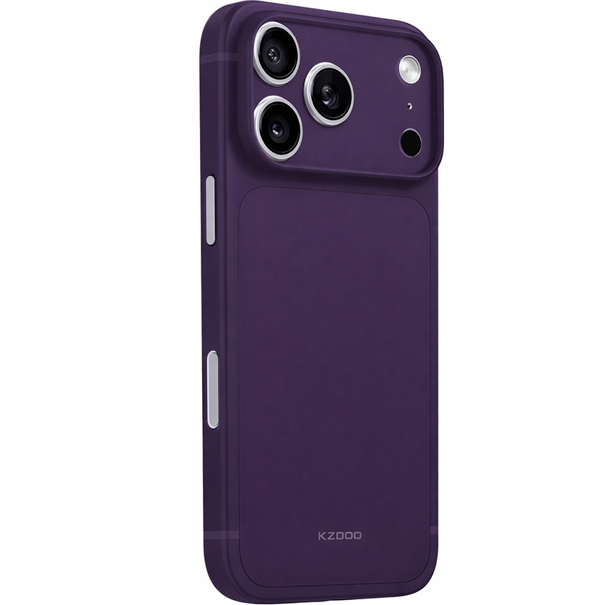 Силиконовый чехол K-DOO для iPhone 17 Pro Max Air Skin Purple
