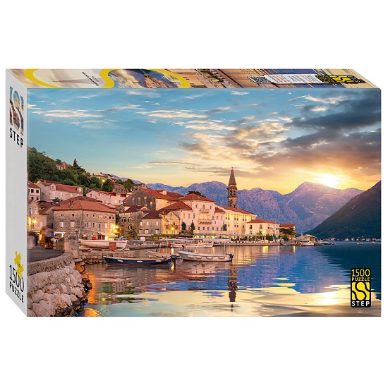 Пазл Step Puzzle Которский залив, Черногория 1500