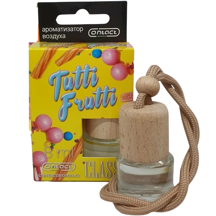 Ароматизатор CONTEX CLASSIK Tutti Frutti с деревянной крышкой