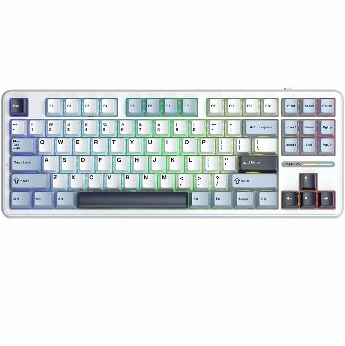 Клавиатура AULA F87 3in1 Blue-White-Purple