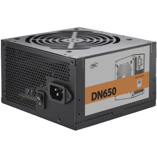 Блок питания 650W DEEPCOOL Nova DN650 80+ (ATX 2.31, PWM 120mm fan, 80 PLUS, Active PFC, 5*SATA) RET