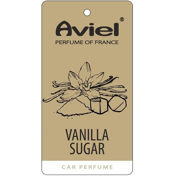 Ароматизатор AVIEL VANILLA SUGAR картонный