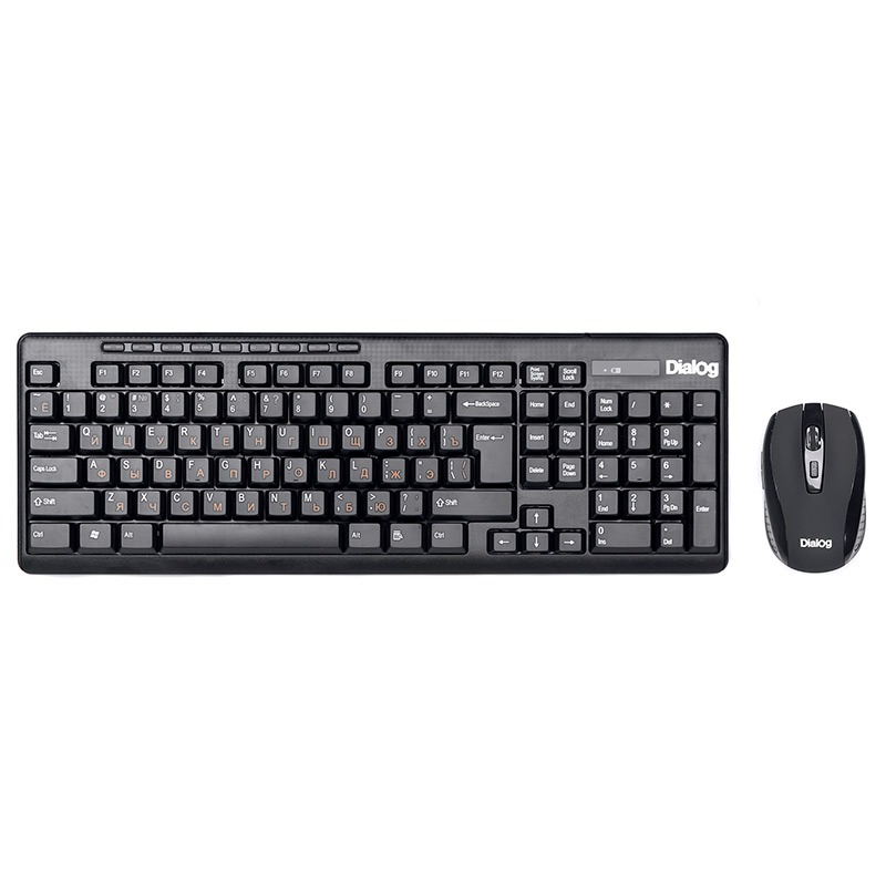 Клавиатура+мышь DIALOG Pointer KMROP-4020U черный