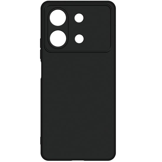 Силиконовый чехол DF для Poco X6 Neo DF poCase-22 (black)
