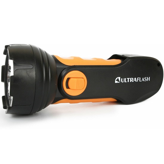 Фонарь ULTRAFLASH LED3816 черный/желтый