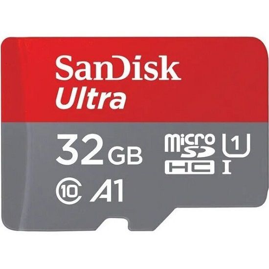 Micro SD 32Gb SanDisk Class 10 Ultra UHS-I A1 (120 Mb/s) без адаптера
