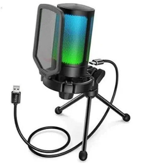 Микрофон Fifine AmpliGame A6V черный