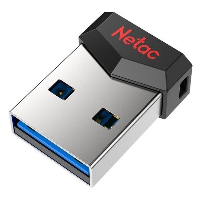 USB 64Gb Netac UM81 чёрный металл