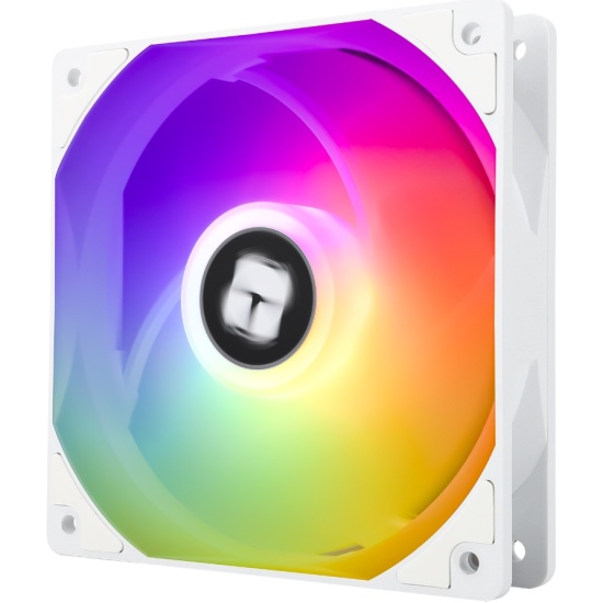 Вентилятор для корпуса Thermalright TL-C12CW-S (120x120x25mm, 4-pin PWM, ARGB, 66.17CFM, 25.6dBA, 1550RPM, White)