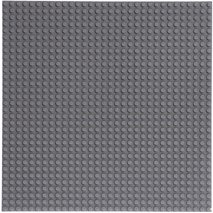 Пластина-перекрытие для конструктора, 25,5 × 25,5 см, цвет серый 7519711