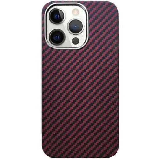 Силиконовый чехол K-DOO KEVLAR для iPhone 13 PRO (красный)