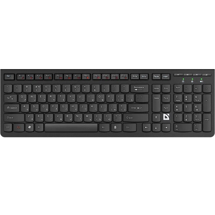 Клавиатура БП DEFENDER UltraMate SM-535 RU черная