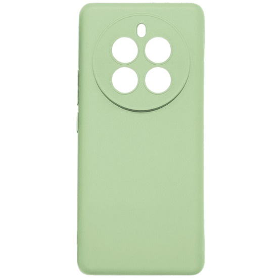Силиконовый чехол DF для Realme 12 Pro (5G)/12 Pro+ (5G) DF rmCase-44 (light green)