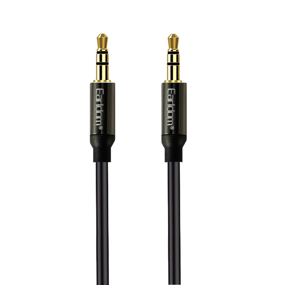 Кабель Jack 3.5 <--> Jack 3.5  1.0м EARLDOM ET-AUX45, чёрный