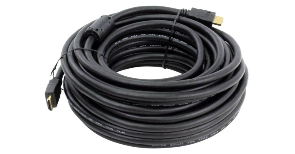 Кабель HDMI <--> HDMI 20.0м TELECOM 1.4V+3D, позолоченные контакты