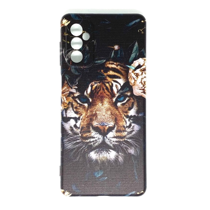 Задняя накладка GRESSO. Коллекция Тигр 3 для Samsung Galaxy M52 прозрачный