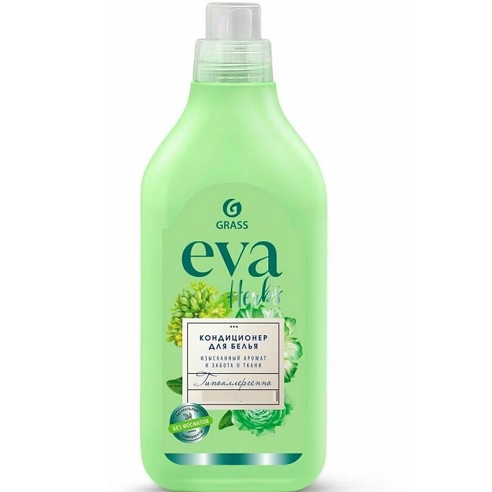 Кондиционер для белья GRASS EVA herbs концентрированный, 1л (125875)