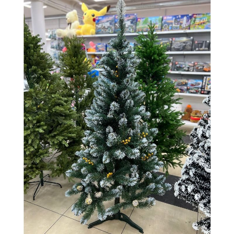 Ель искусственная с золотыми шишками 180 см DyliuK & C