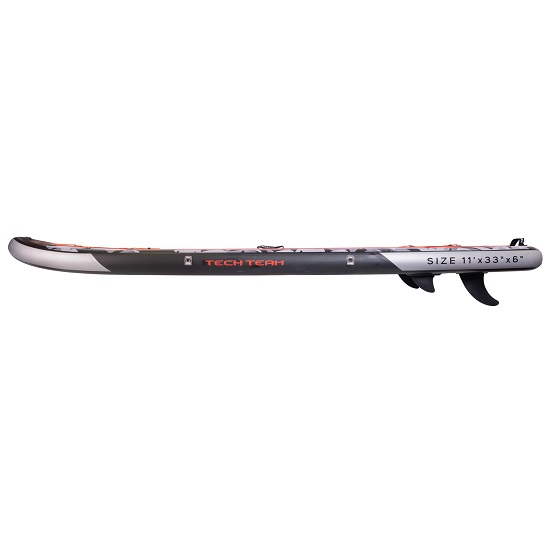 Сапборд TECH TEAM Hunter Grey/Серый 335x83x15 см