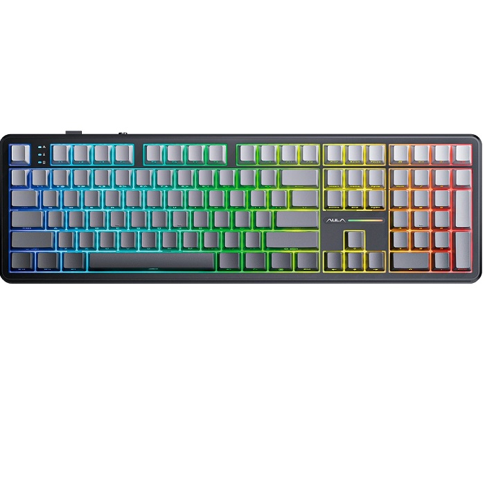 Клавиатура AULA F108 Gradient Grey