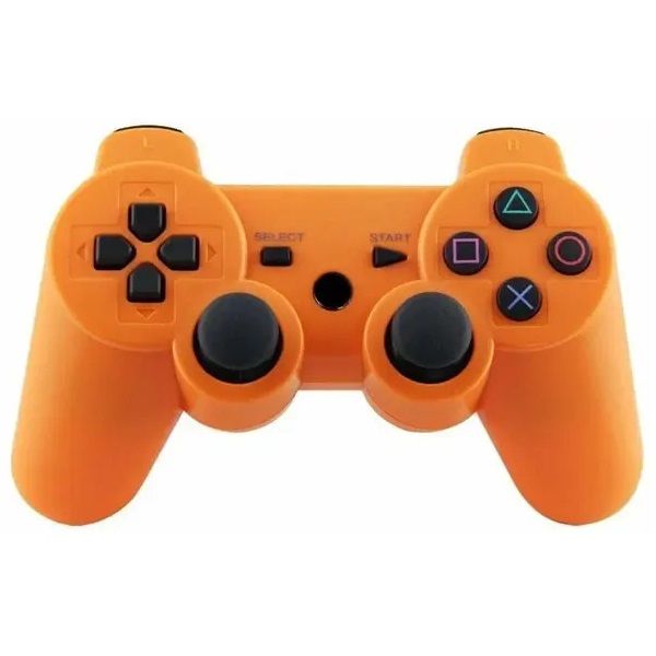 Геймпад БП для SONY PS3 Dual Shock Orange (не оригинал) (в техпаке)