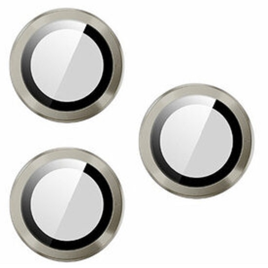 Противоударное стекло для камеры NONAME для iPhone 15 Pro Max линзы титан