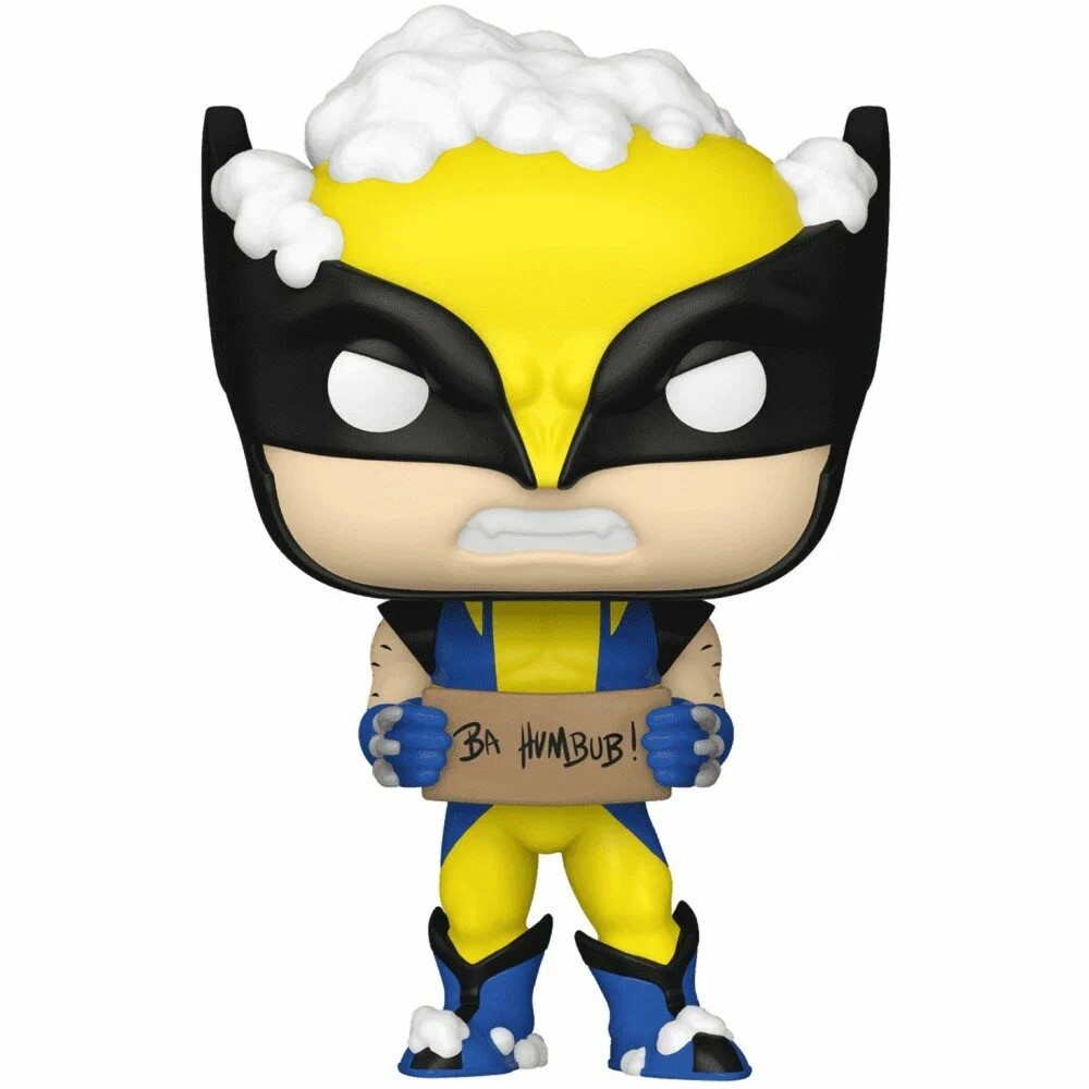 Фигурка Funko POP! Bobble Marvel Holiday Wolverine w/ Sign (1285) 72191