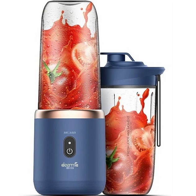 Блендер DEERMA DEM-NU06 синий